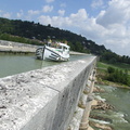 pont canal garonne bateau